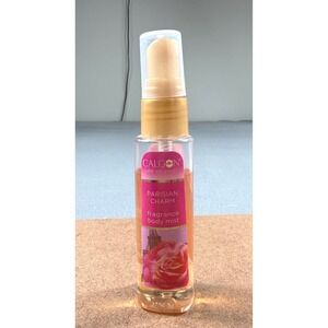 Calgon Parisian Charm Fragrance Body Mist 2 fl oz Travel Size Floral Scent Spray